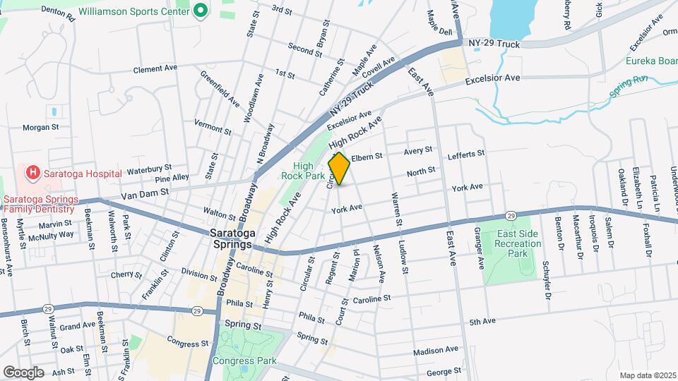 36 E Harrison St, Unit 3 Map and Location Details