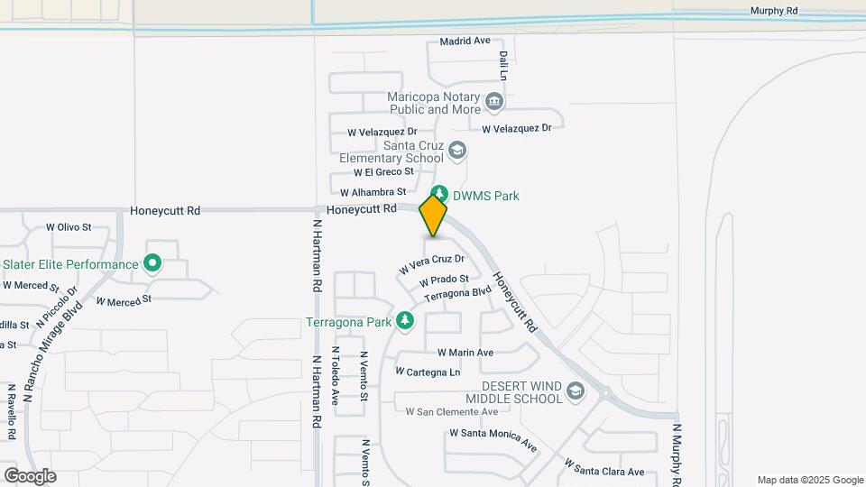 36181 W Olivo St Map and Location Details