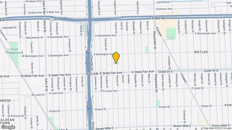 19969 Hanna St Map and Location Details