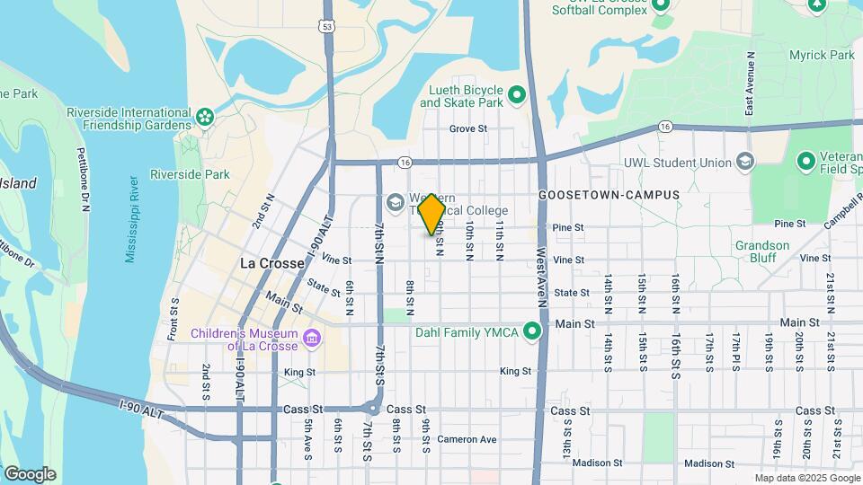 321 9th St N-Unit -323 Map and Location Details