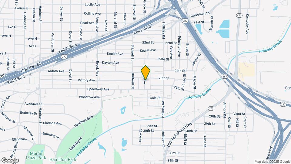 2505 Carrigan Ave Map and Location Details