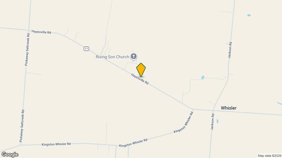 10880 Hayesville Rd Map and Location Details
