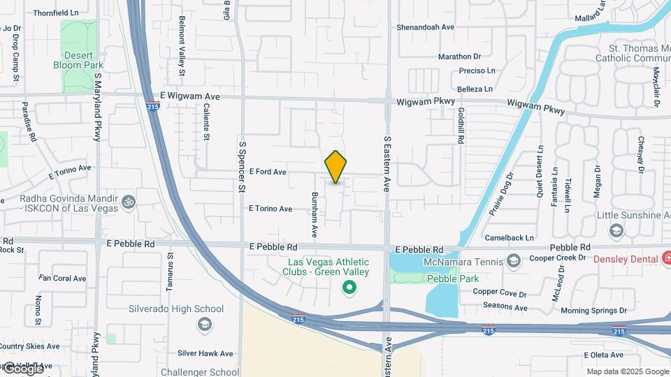 Pebble Creek Village Map and Location Details