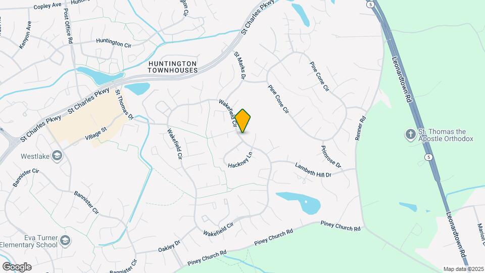 2238 Wakefield Cir Map and Location Details