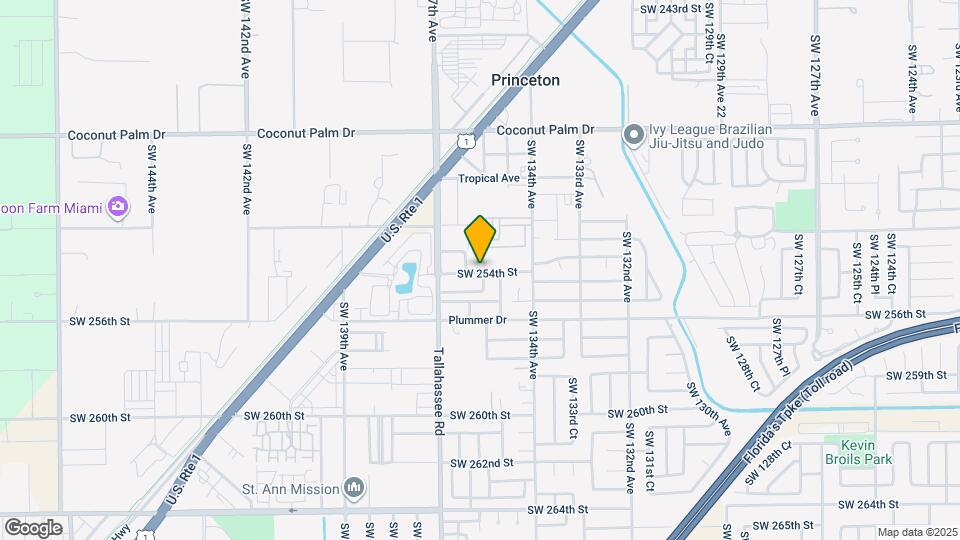 25372 SW 135th Ave Map and Location Details