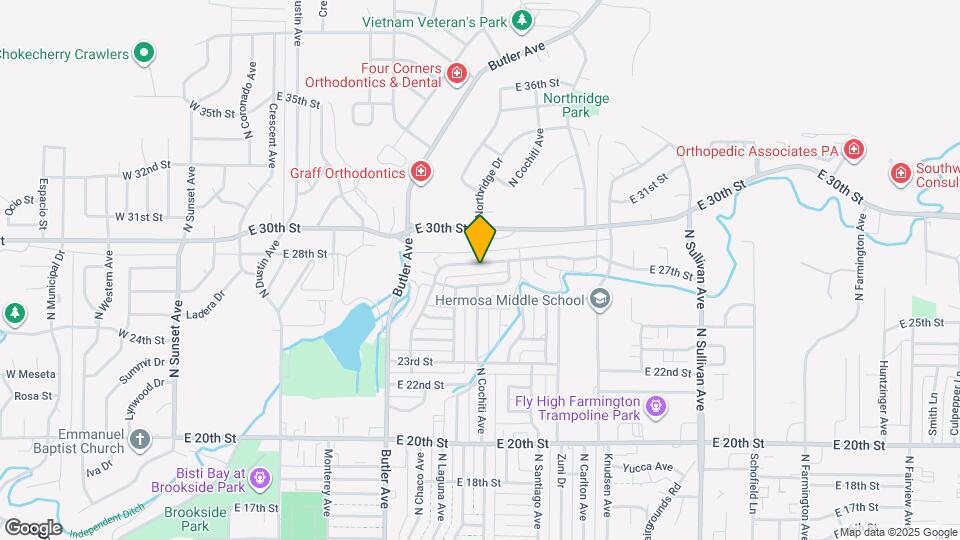 2627 N Mossman Dr Map and Location Details