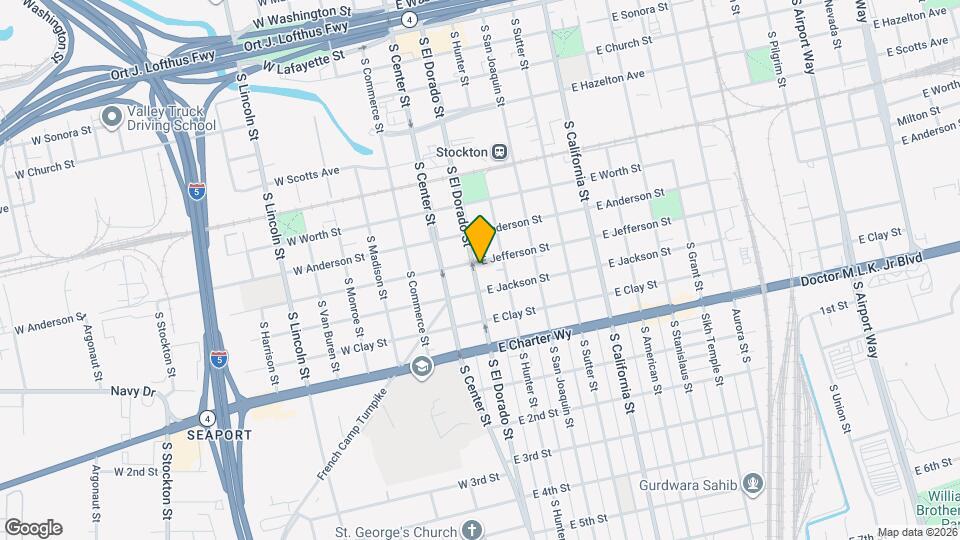 1112 S El Dorado St Map and Location Details