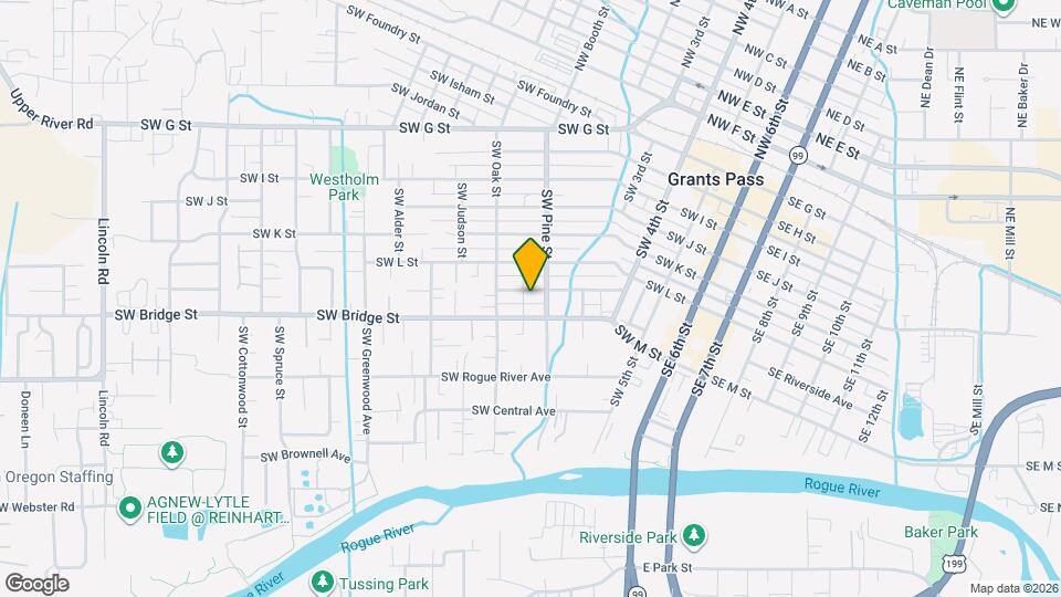 711-717 SW Burgess St Mapa y Detalles de la Ubicación
