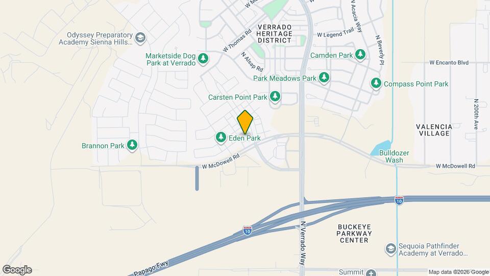 1647 N 209th Ave Mapa y Detalles de la Ubicación