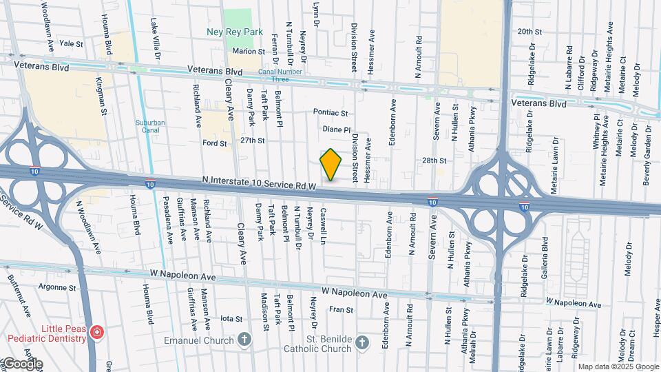 3721 N I-10 Service Rd Map and Location Details