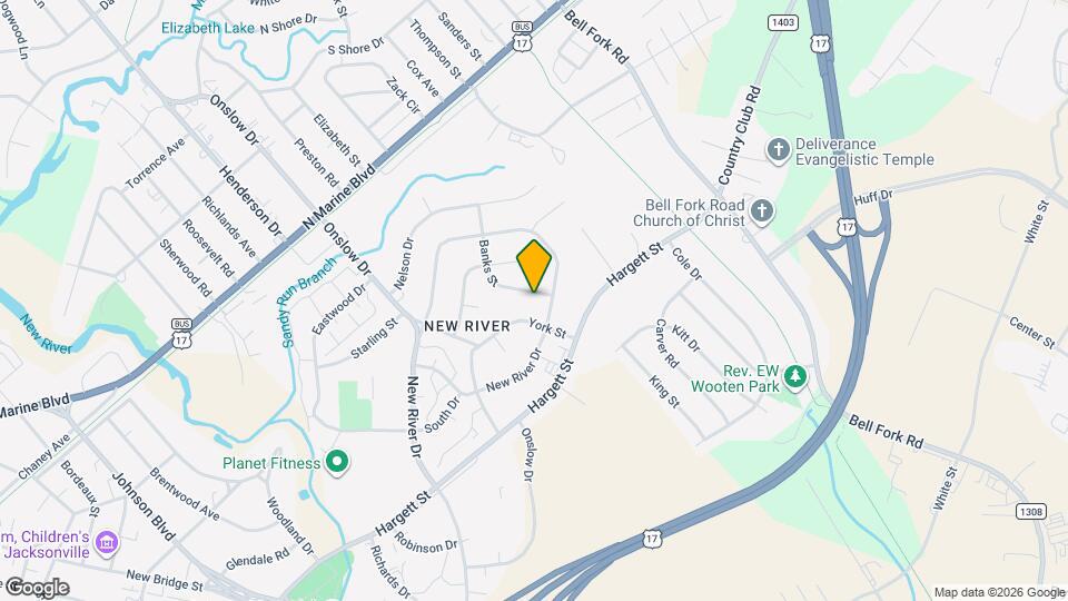 103 Banks St Map and Location Details