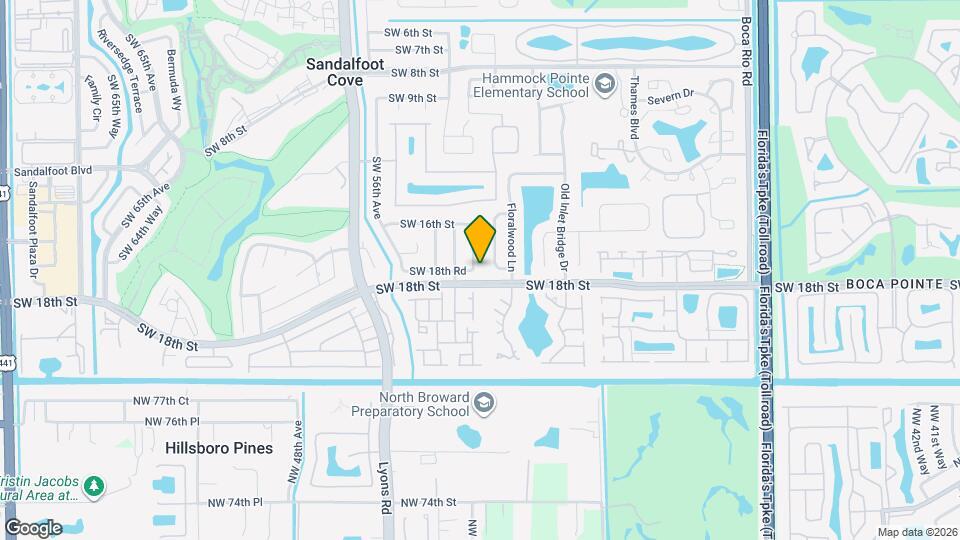 23160 SW 53rd Ave Map and Location Details