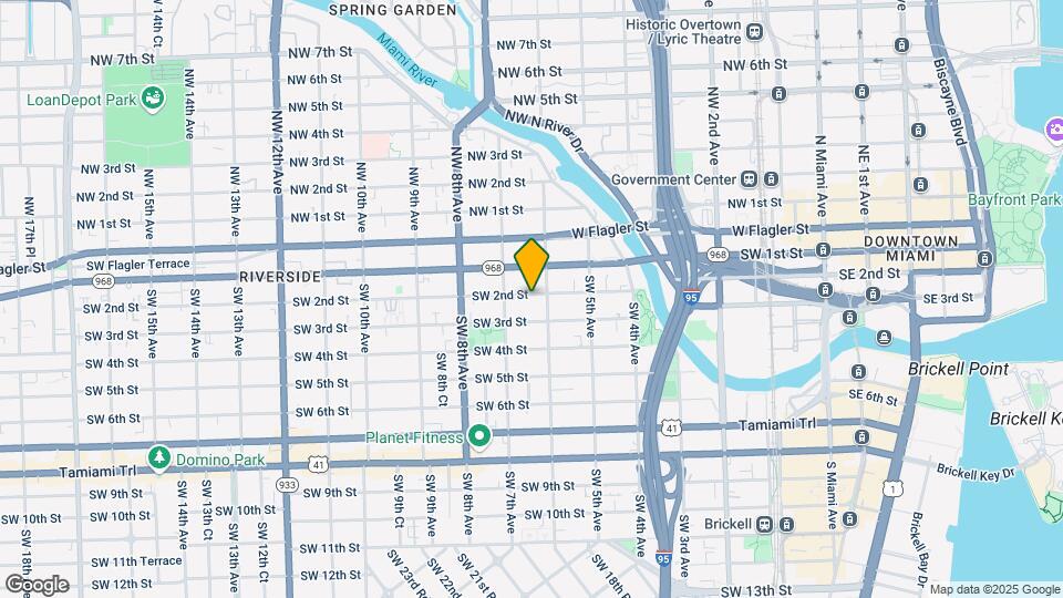 628 SW 2nd St Map and Location Details
