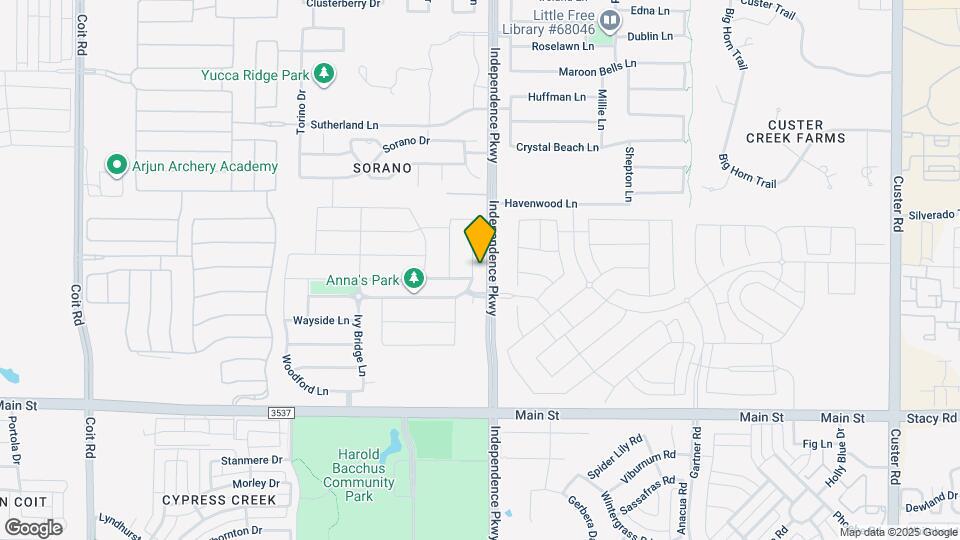 9694 Brackenfield Ln Map and Location Details