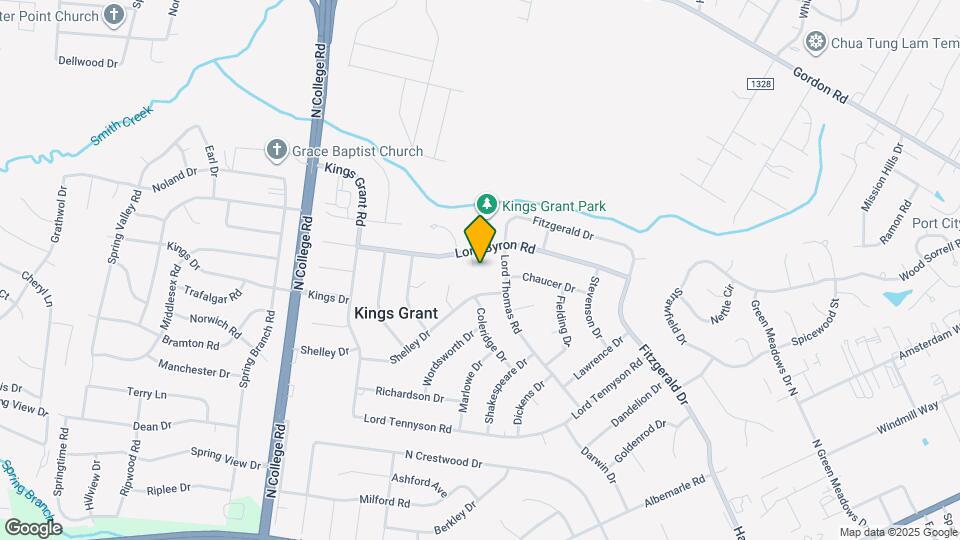 1214 Milton Pl Map and Location Details