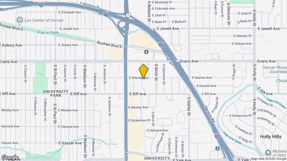 4260 E Warren Ave, Unit ID1385606P Map and Location Details