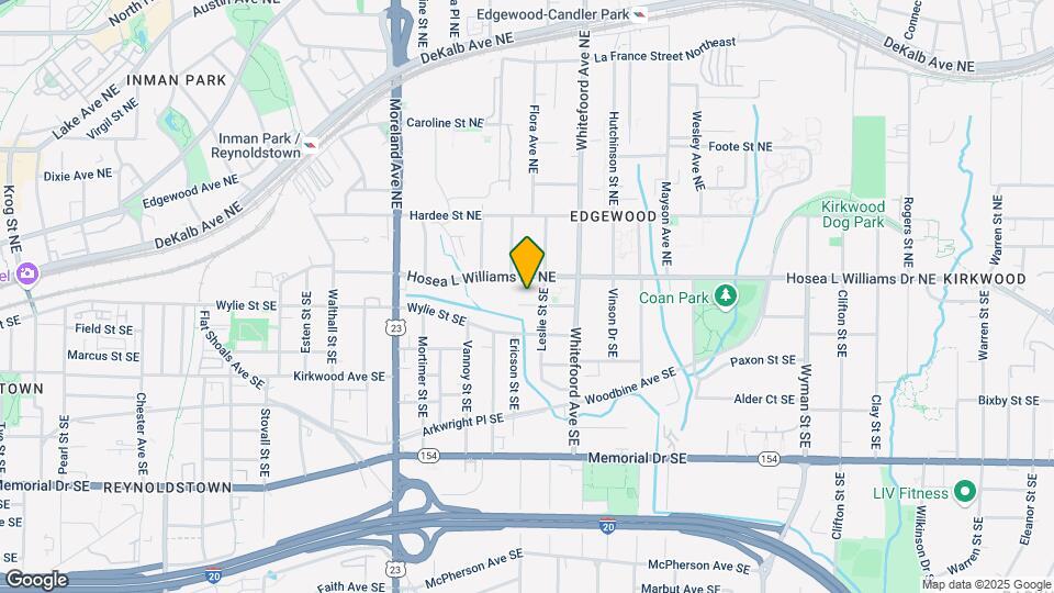 1322 George W Brumley Way SE Map and Location Details