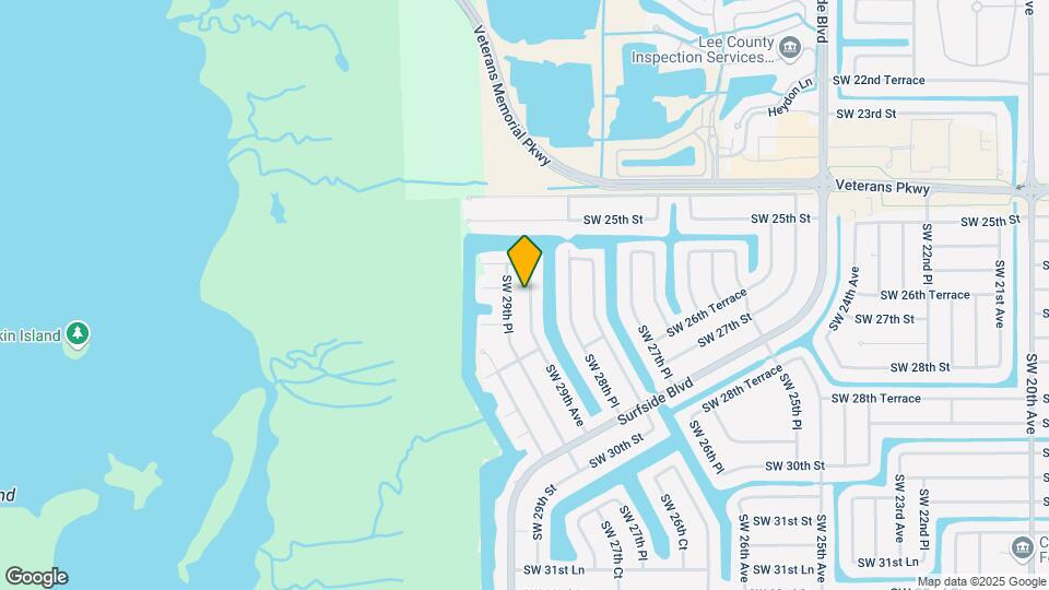 2616 SW 29th Ave Map and Location Details