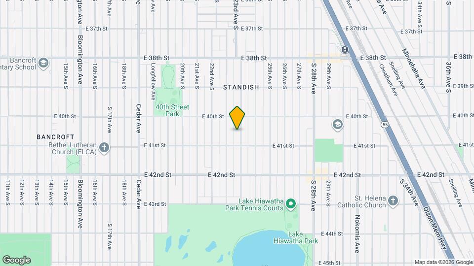 4032 23rd Ave S Map and Location Details