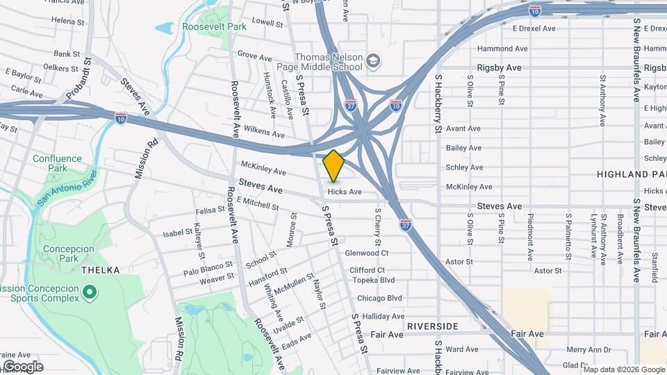 517 Hicks Ave Mapa y Detalles de la Ubicación