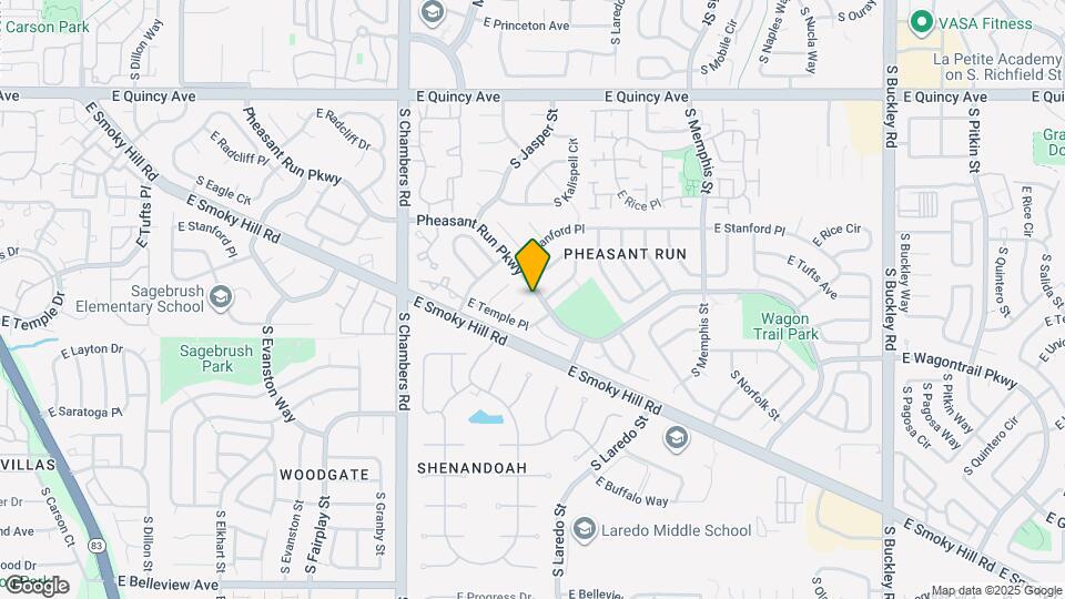 4642 S Jasper St Map and Location Details