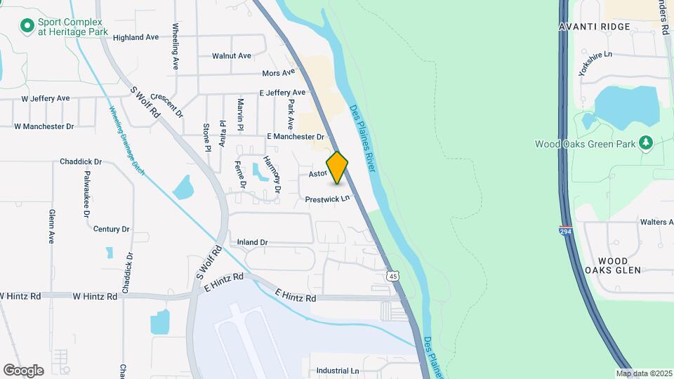 720 Prestwick Ln Map and Location Details