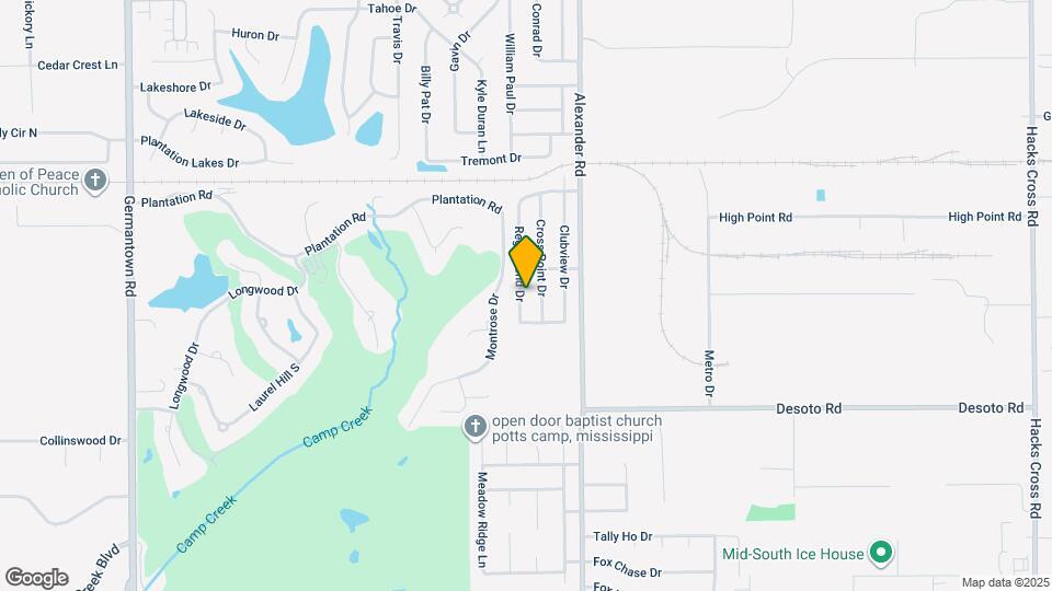 8238 Regal Bend Dr Mapa y Detalles de la Ubicación