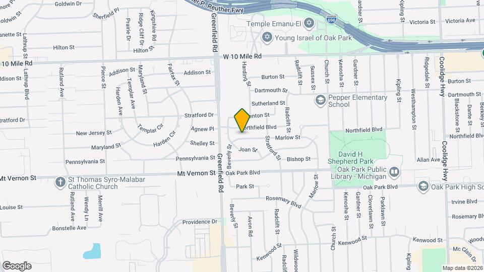 15320 Marlow St Map and Location Details