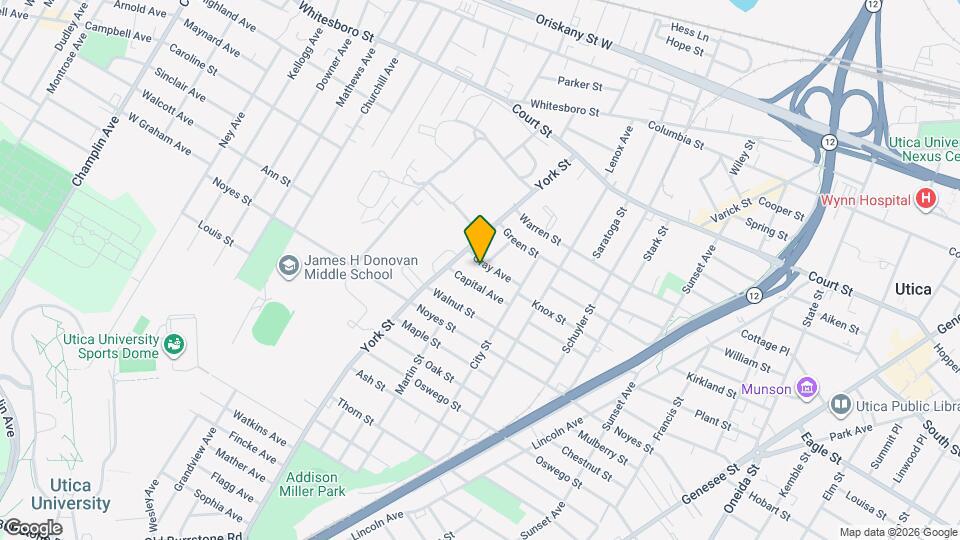 1223 Gray Ave, Unit Upper Mapa y Detalles de la Ubicación