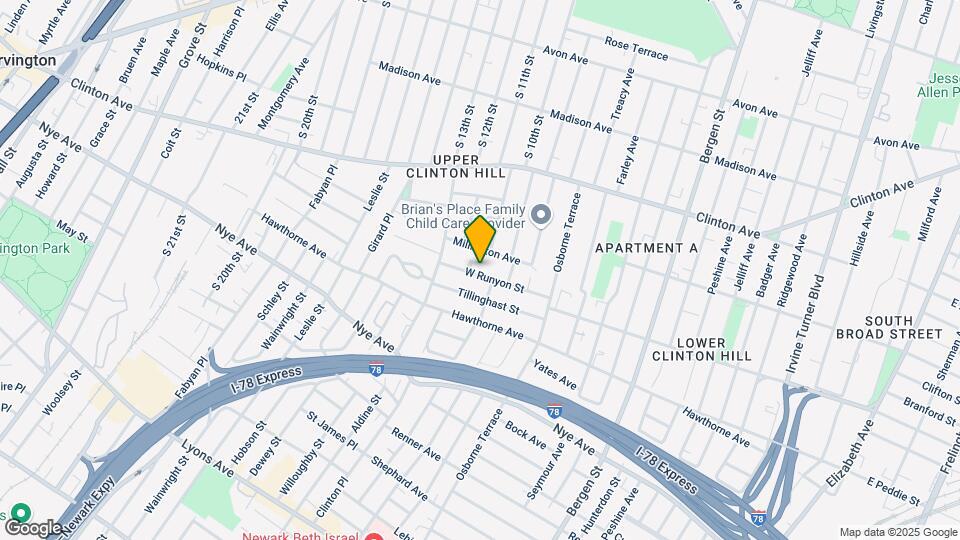 305-305 W Runyon St Map and Location Details