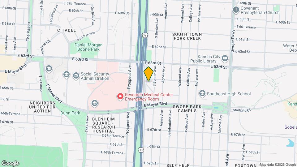 6425 Hagerwood Rd Map and Location Details