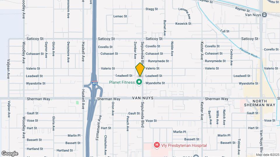 Sepulveda Place Apartments Mapa y Detalles de la Ubicación