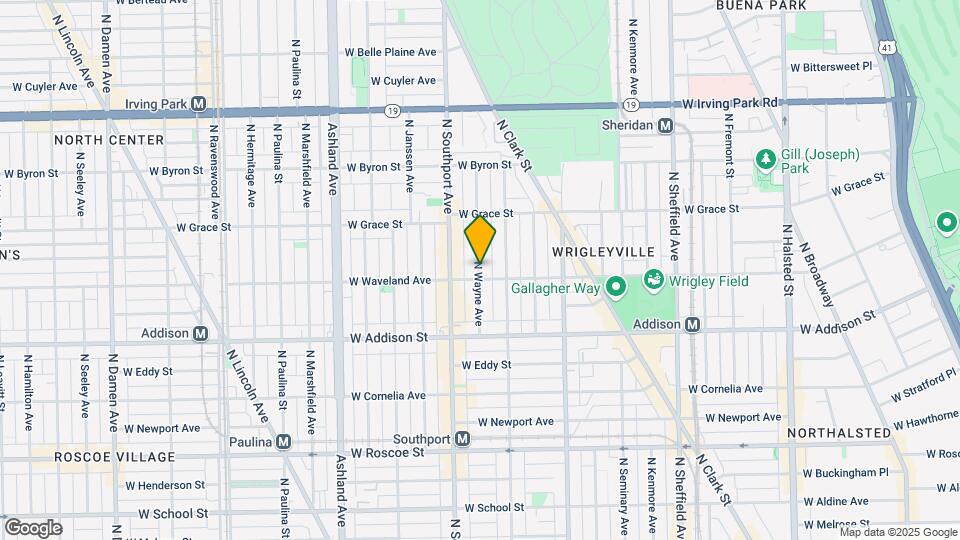 3706 N Wayne Ave Map and Location Details
