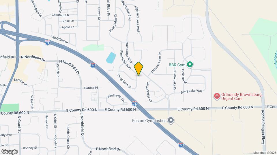 1295 Spring Lake Dr Map and Location Details
