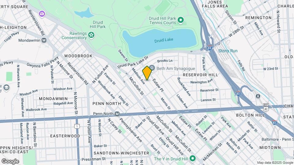 2435 Madison Ave Map and Location Details