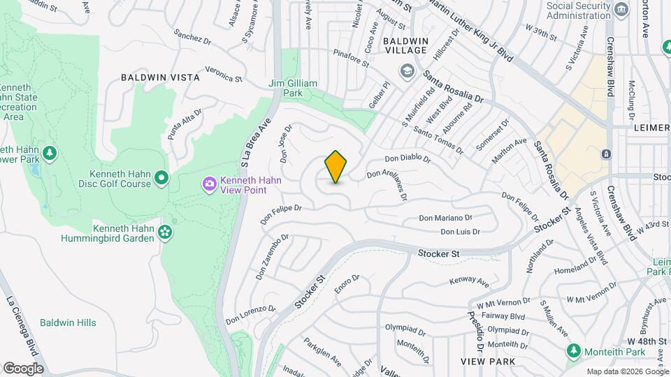 4447 Don Milagro Dr, Unit Guesthouse Mapa y Detalles de la Ubicación