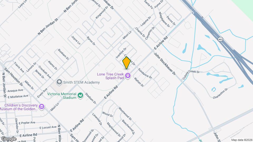 105 Ivanhoe Dr Map and Location Details