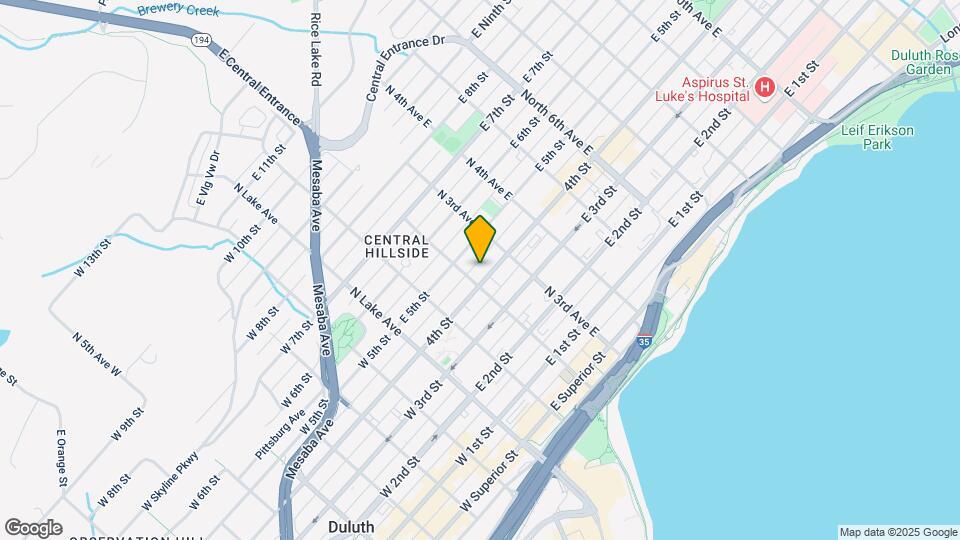 209 E 4th St, Unit 2 Map and Location Details