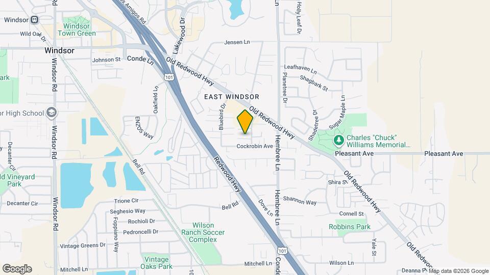 129 Windsor Palms Dr Map and Location Details