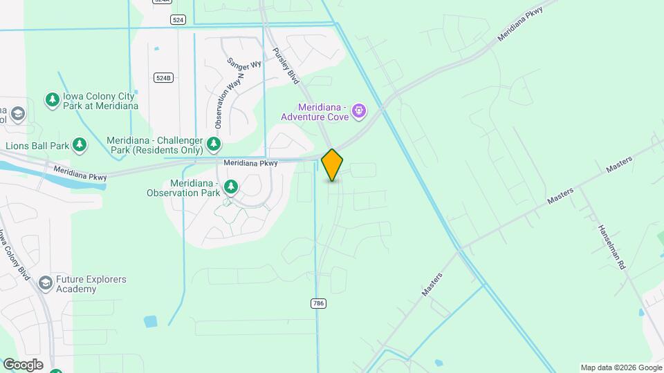 10035 Crescendo Wy Map and Location Details