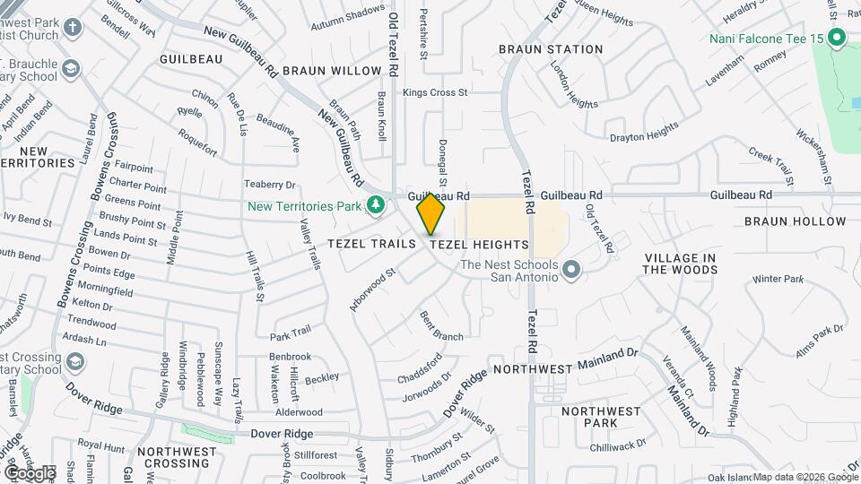 9338 Bartlett Falls Map and Location Details