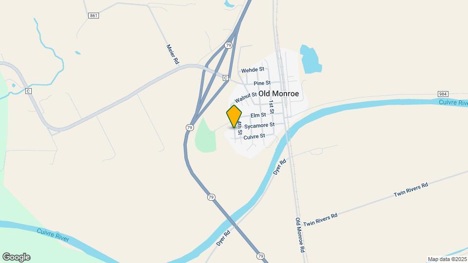 115 E Sycamore Rd Map and Location Details