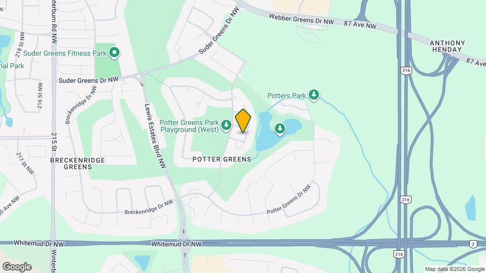 Potter Greens Dr NW Map and Location Details