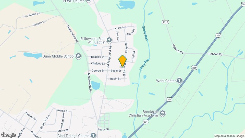 113 Beale St Map and Location Details