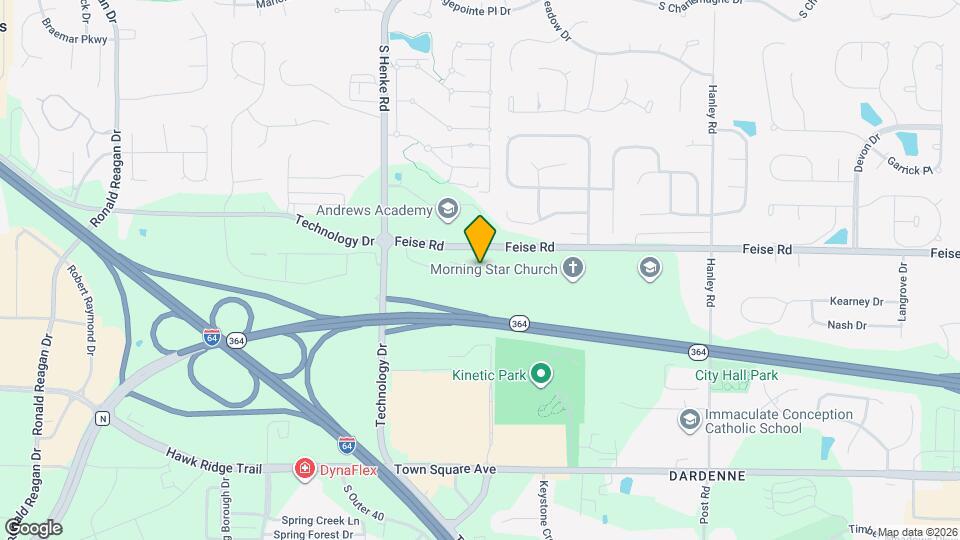 286 Stonewall Creek Dr Map and Location Details