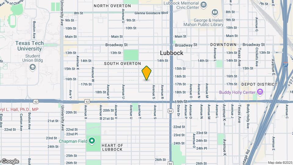 1912 17th St Map and Location Details