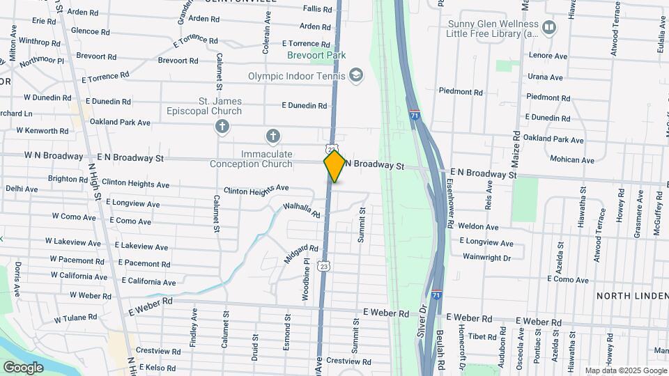 3248-3252 Indianola Ave Mapa y Detalles de la Ubicación