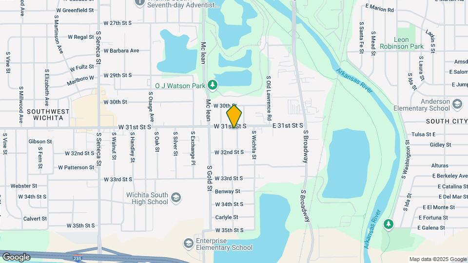 3207 S Waco Ave Map and Location Details