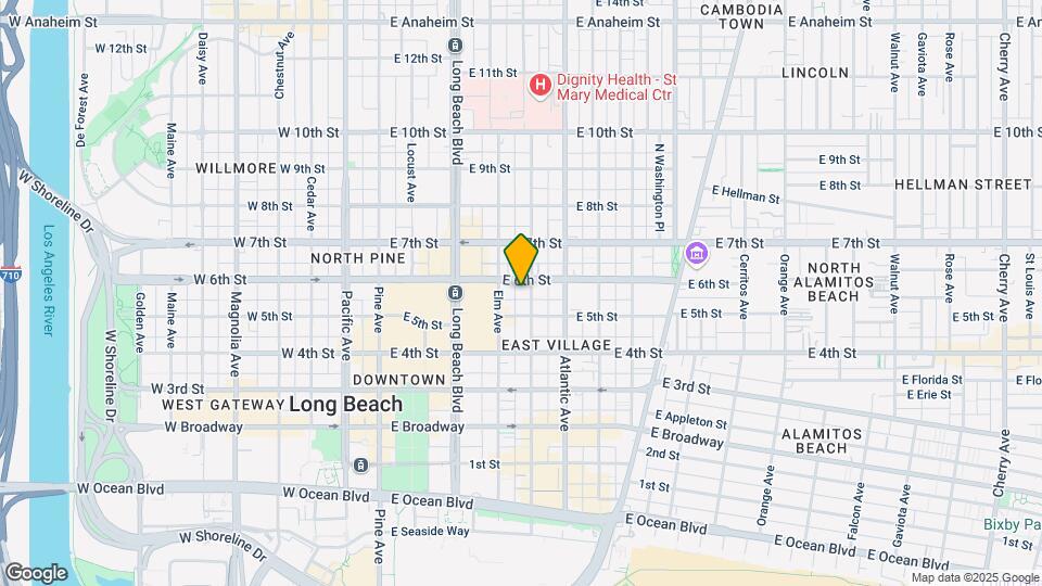 535 Linden Ave Map and Location Details