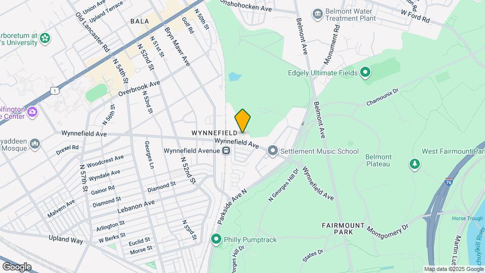 4927 Wynnefield Ave Map and Location Details